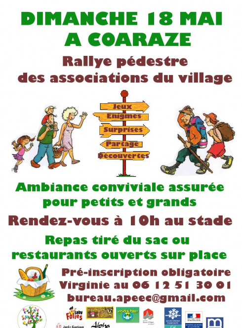 Rallye pédestre à Coaraze