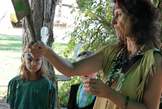 Atelier indien Loup gris