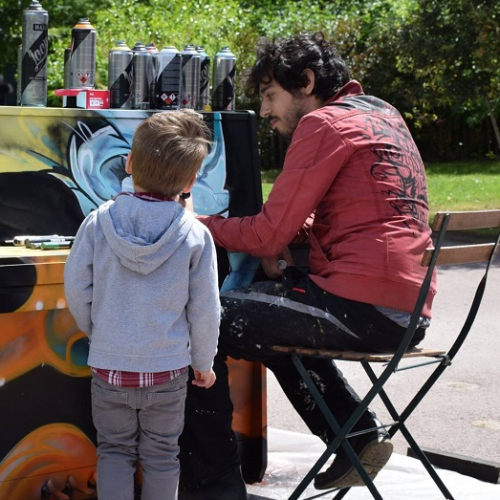 Play Me I'm Yours à Strasbourg en famille