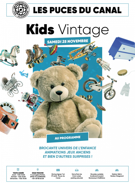 Kids Vintage - Les puces du canal