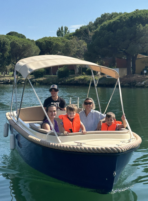 electric boat mandelieu