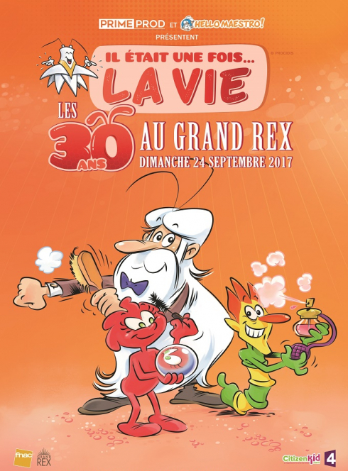 Il était une fois la vie... les 30 ans au Grand Rex - Affiche partenaires