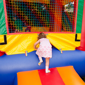 Anniversaire au parc de jeux