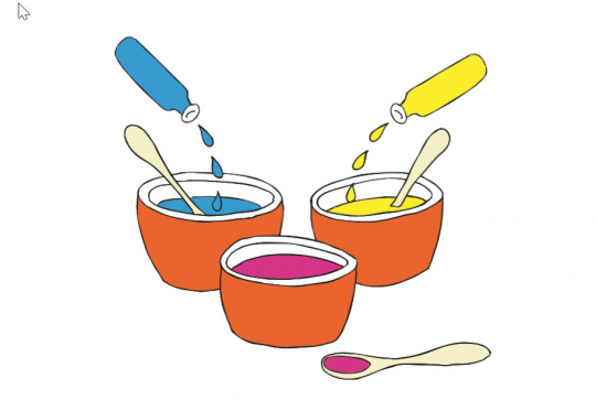 Fabriquer sa propre peinture - étape 3