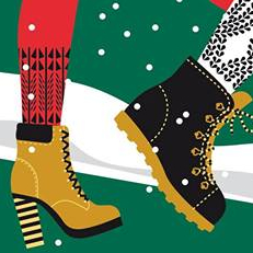 Noël 2017 à Grand Pas dans les Pentes Piétonnes