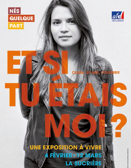 Nés quelque part - Affiche Lyon