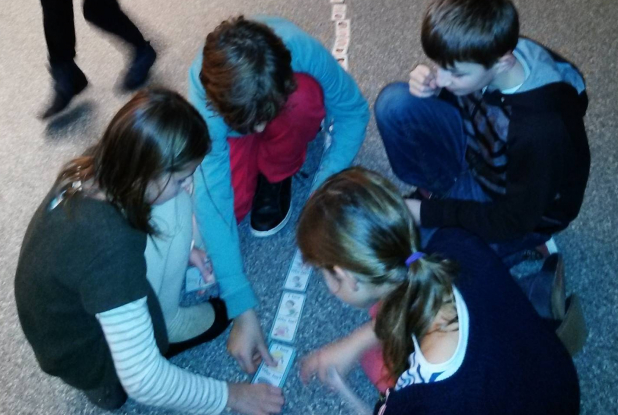 Tiny Tiny School : jeu de Domino Body