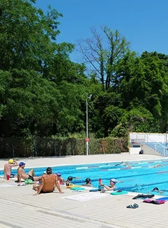 Piscine Chapou : bassin extérieur