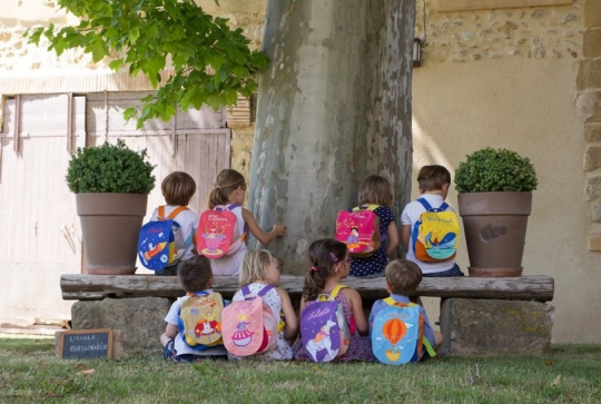 Personnaliser ses objets pour la rentrée - Sac à dos L'Oiseau Bateau