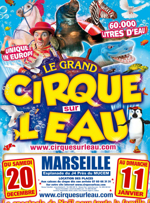 Cirque sur l'eau @Medrano