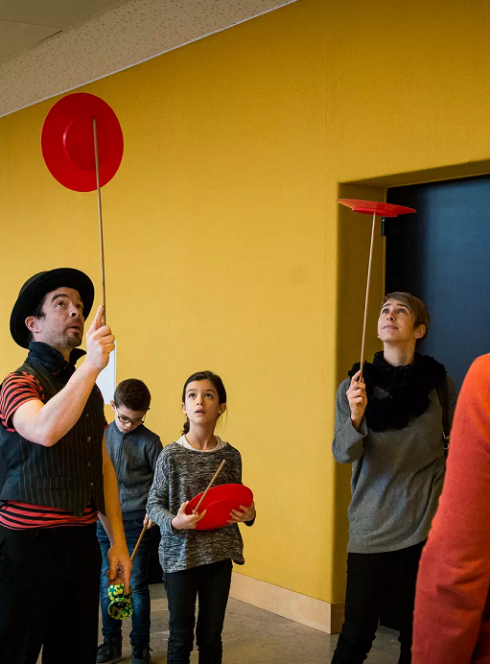 Brunch au Radiant : Atelier cirque en famille