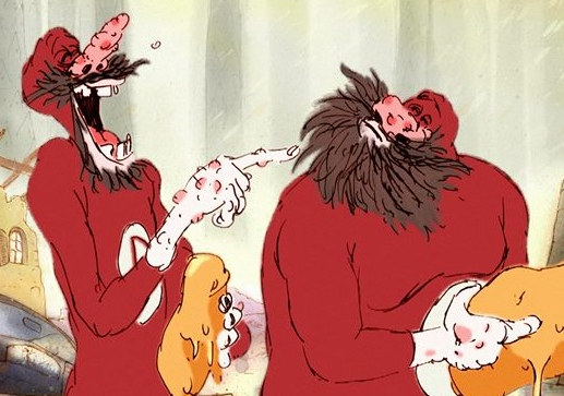 Ike et Turner, personnages de Tante Hilda