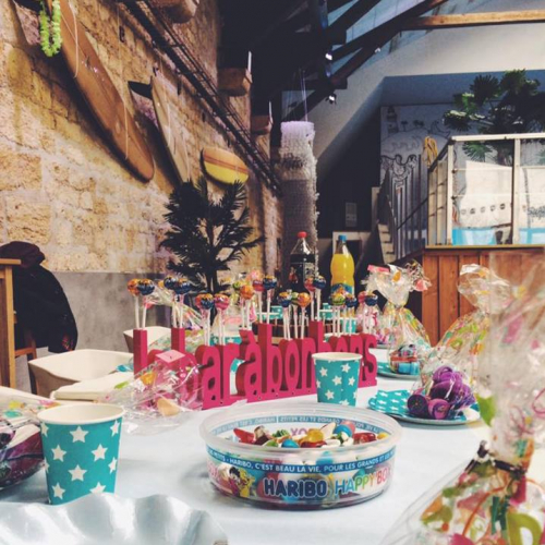 Anniversaire au Wave Surf Café