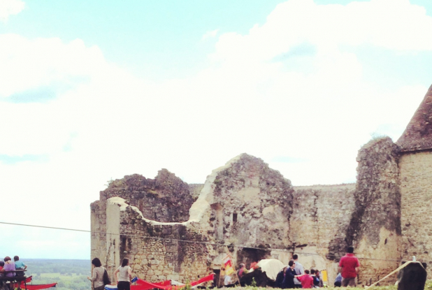 le vieux château du Cros