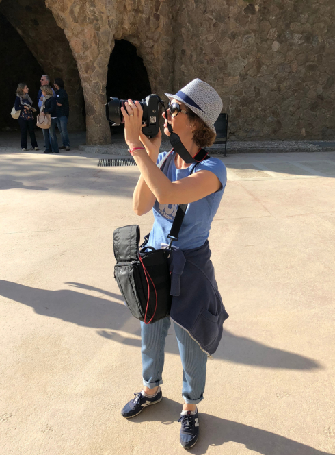 Famille en séjour à Barcelone