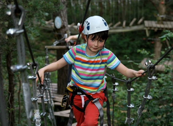 No Limit Aventure Nemours - Pont de singe enfant