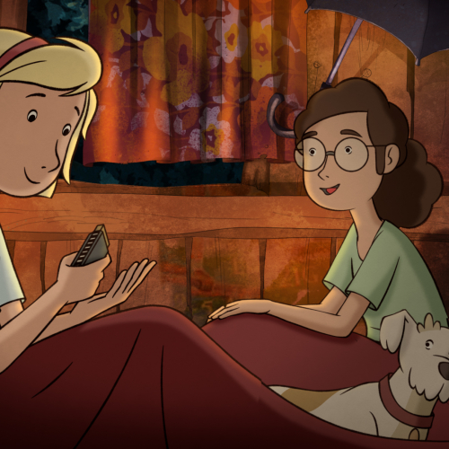 Fritzi et son amie Sophie