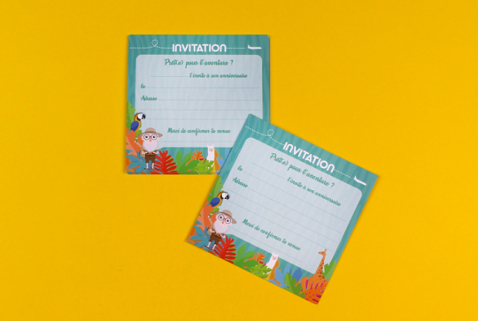 Invitation chasse au trésor