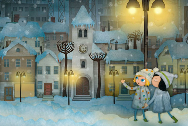 Mimi & Lisa - Les lumières de Noël : neige