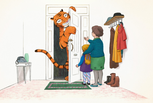 Le Tigre qui s'invita pour le thé