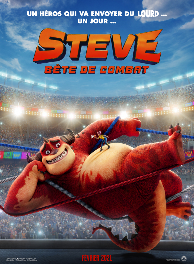 Steve Bête De Combat Steve - Bête de combat : film d'animation pour enfants au cinéma