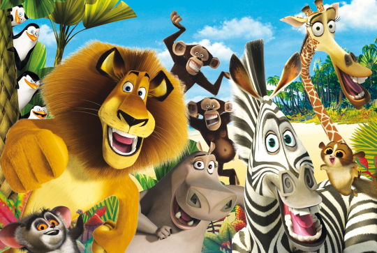 Madagascar : selfie de la bande
