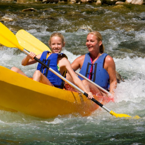 Auvergne Loisirs : canoë en famille