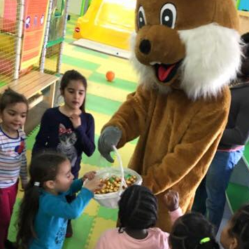 Chasse aux oeufs de Pâques 2017 au Happy Park