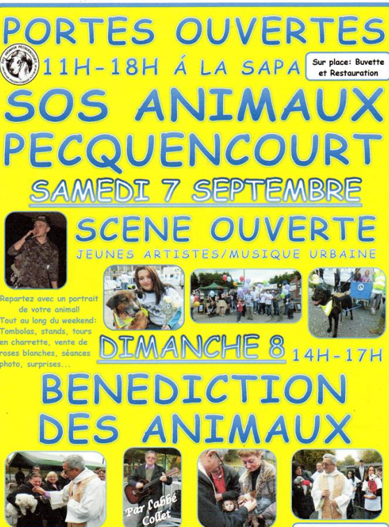 Week-end portes ouvertes au refuge SOS Animaux