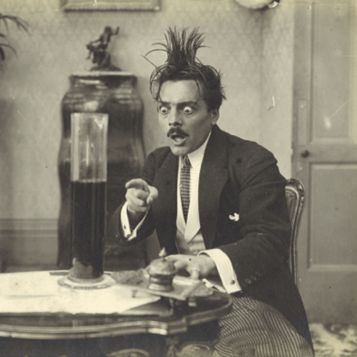 Max Linder dans Le Sosie - Collection Fondation Pathé