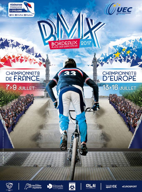Championnat de France et d'Europe de BMX 2017 à Bordeaux