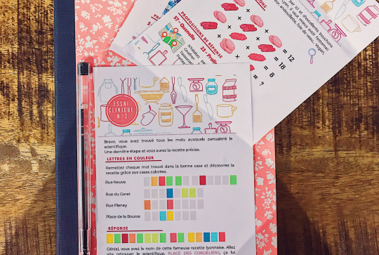 Escape game lyonnais