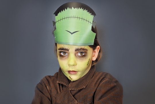 Maquillage monstre Frankenstein