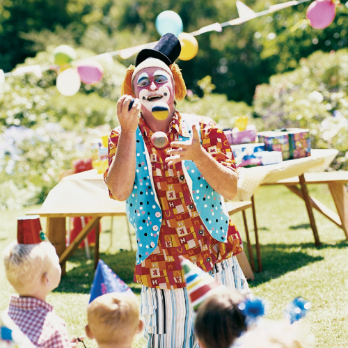 Clown d'anniversaire