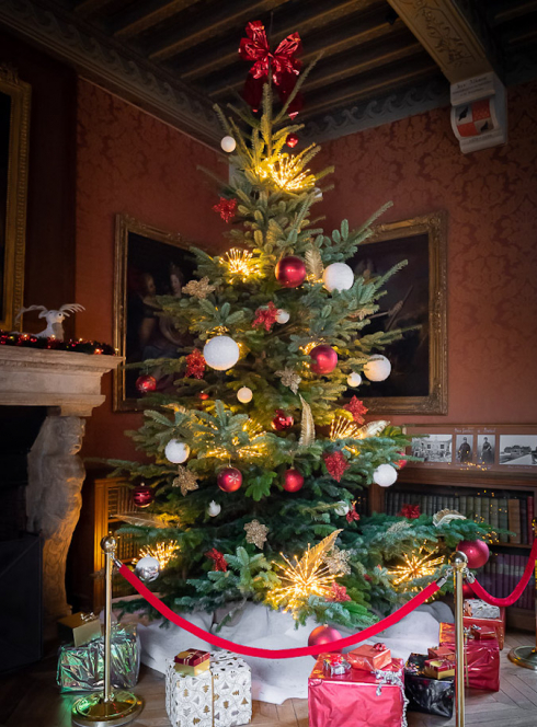 Noël au Château de Breteuil : sapin