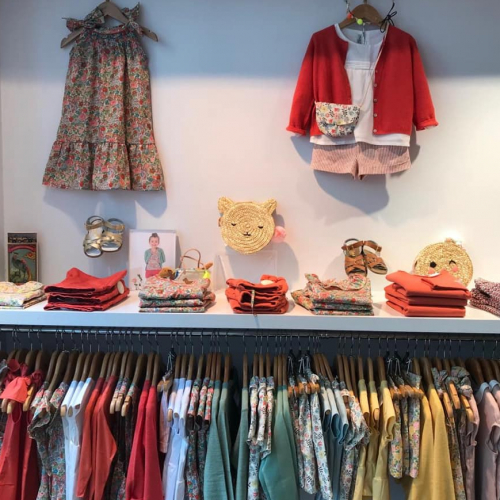 Marie Puce : intérieur de la boutique