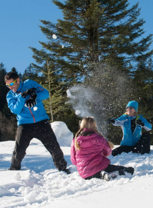 Cet hiver en famille dans le Massif des Vosges