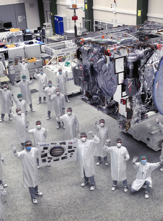 "Demain mais en mieux !" - salle blanche Aribus