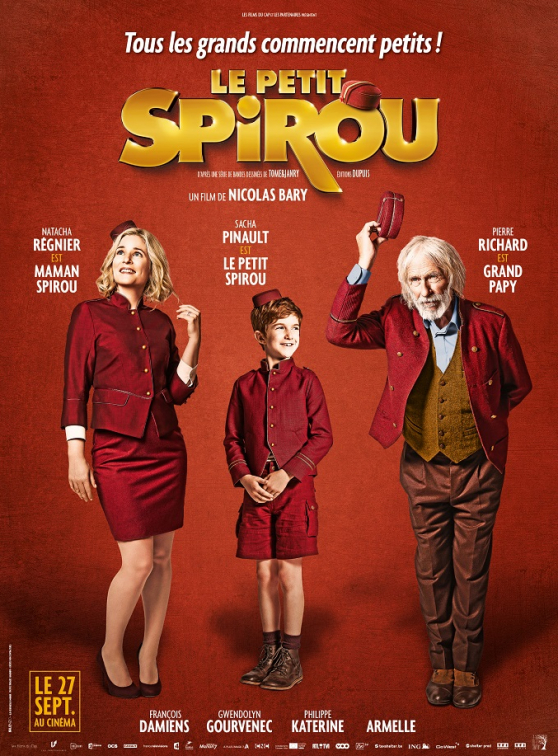 Le Petit Spirou, le film - Affiche teaser