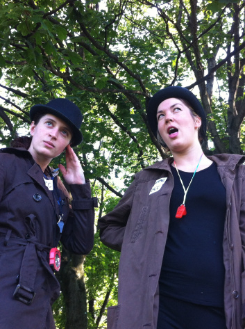 Tamara Dannreuther et Maud Roussel du C.I.D.