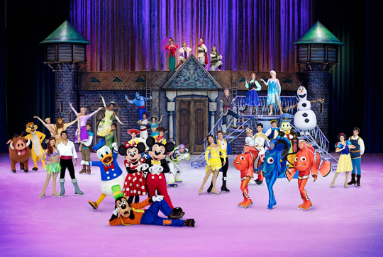 Le final de Disney sur glace