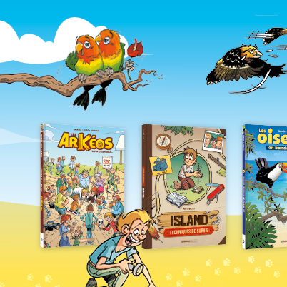 Remportez 4 BD animalières avec Bamboo Édition