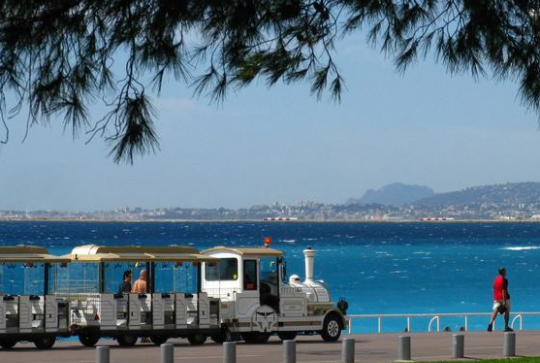 Petit train touristique de Nice