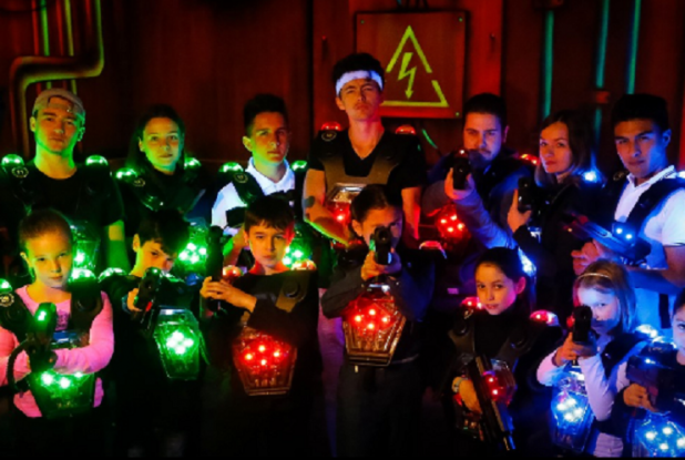 Equipe au Lasermaxx