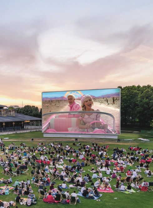 Cinéma plein air à la Villette : Barbie