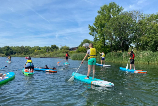 Base de Loisirs de Créteil : paddle