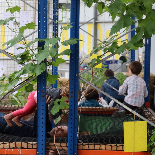 Enfants jouant à l'Agronaute
