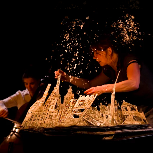 PIVO - Pôle itinérant en Val d'Oise 2021 "Cri quotidien", les Anges au plafond