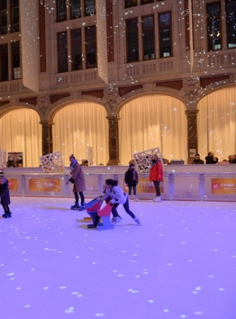 Un tour de glisse au Palais de la Bourse