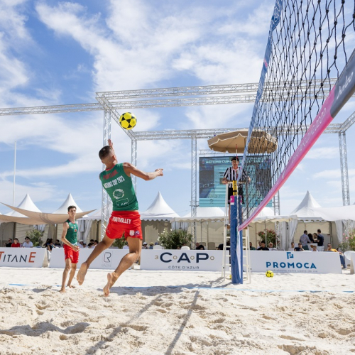 Un été à CAP3000 : Volley sur la plage